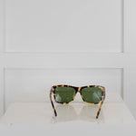 Valentino Rockstud Brown Tortoiseshell D Frame Sunglasses