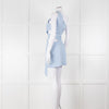 Bondi Born Sky Blue Linen Mini Dress