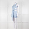 Bondi Born Sky Blue Linen Mini Dress