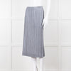 Pleats Please Grey Micro Pleat Skirt