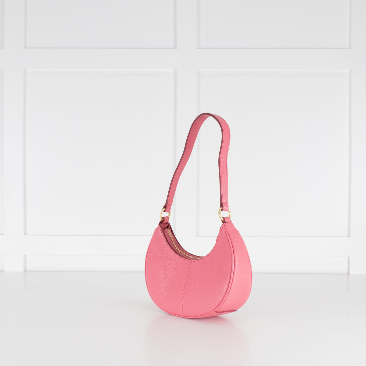 See By Chloe Pushy Pink Hana Half Moon Bag