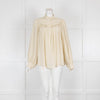 Vanessa Bruno Cream Silk Blouse