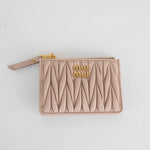 Miu Miu Pale Pink Credit Card Holder