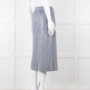 Pleats Please Grey Micro Pleat Skirt