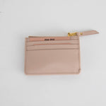 Miu Miu Pale Pink Credit Card Holder