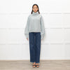 Paige Pale Blue Wool Blend Rollneck