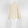 Vanessa Bruno Cream Silk Blouse