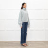 Paige Pale Blue Wool Blend Rollneck