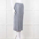 Pleats Please Grey Micro Pleat Skirt