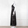 Charo Ruiz Black Lace Insert Maxi Dress