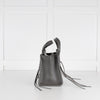 Chloe Elephant Grey Small Whipstitch Tote Bag