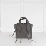 Chloe Elephant Grey Small Whipstitch Tote Bag