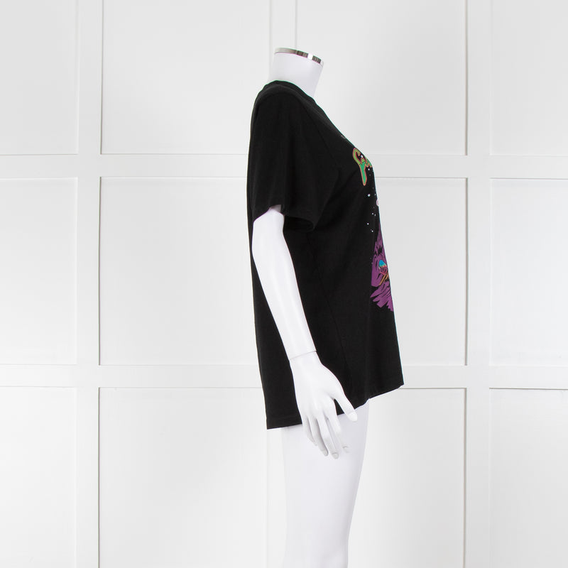 Stella McCartney 'Female Rebellion' Black Graphic T-Shirt