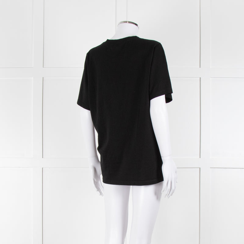 Stella McCartney 'Female Rebellion' Black Graphic T-Shirt