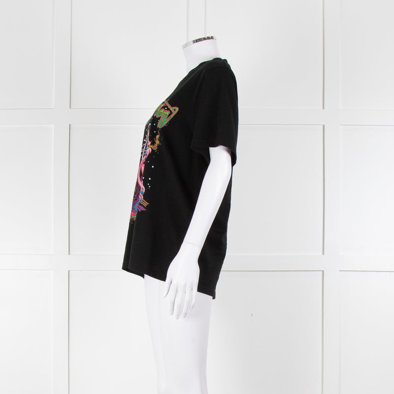 Stella McCartney 'Female Rebellion' Black Graphic T-Shirt