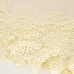 Picket Cream Lace Cashmere Shawl