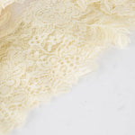 Picket Cream Lace Cashmere Shawl