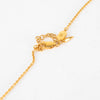 Missoma Curly Molten Initial A Pendant Necklace 18ct Gold Vermeil