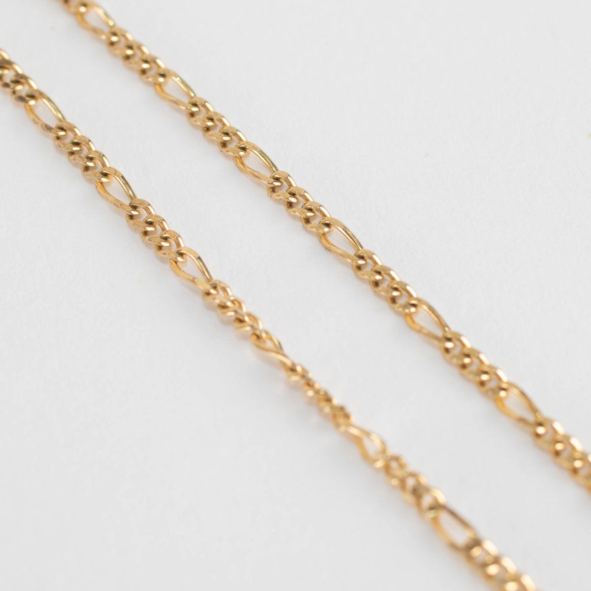 Otiumberg Gold Plated Delicate Chain Anklet Curb
