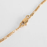Otiumberg Gold Plated Delicate Flat Chain Anklet
