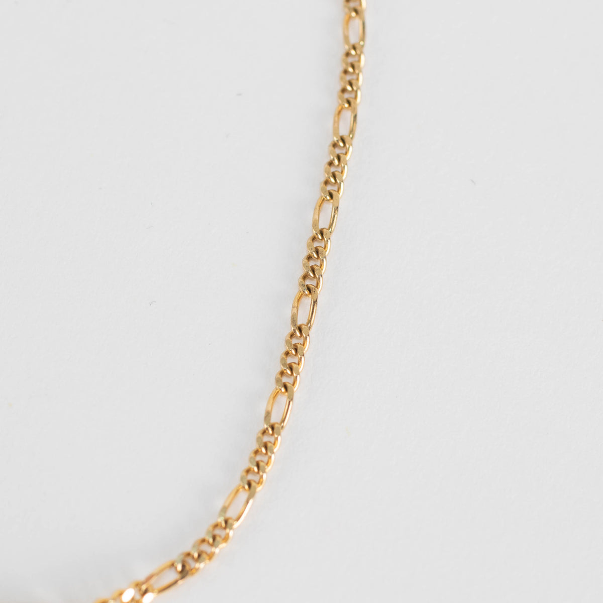 Otiumberg Gold Plated Delicate Flat Chain Anklet