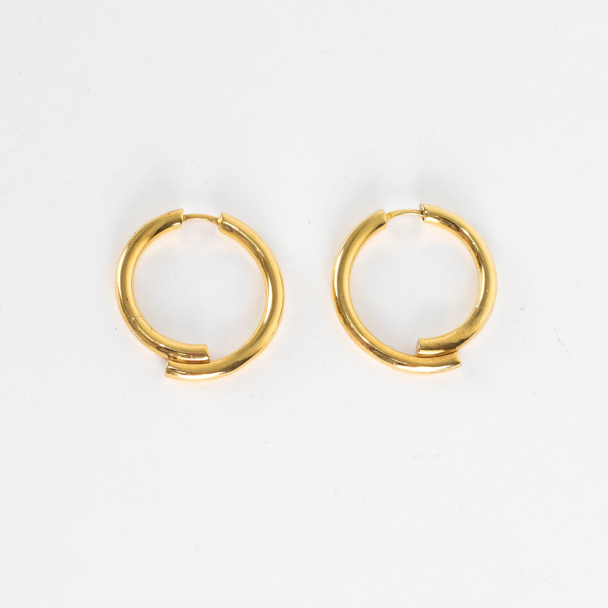 Otiumberg Gold Vermeil Chaos Hoop Earrings