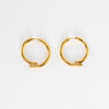 Otiumberg Gold Vermeil Chaos Hoop Earrings