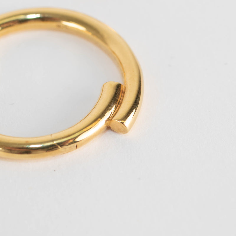 Otiumberg Gold Vermeil Chaos Hoop Earrings