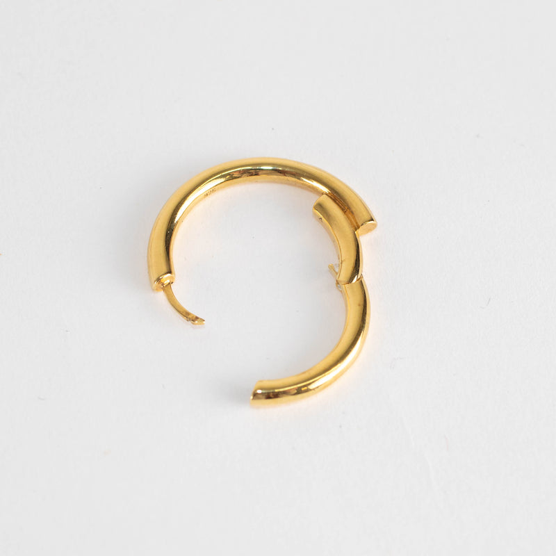 Otiumberg Gold Vermeil Chaos Hoop Earrings