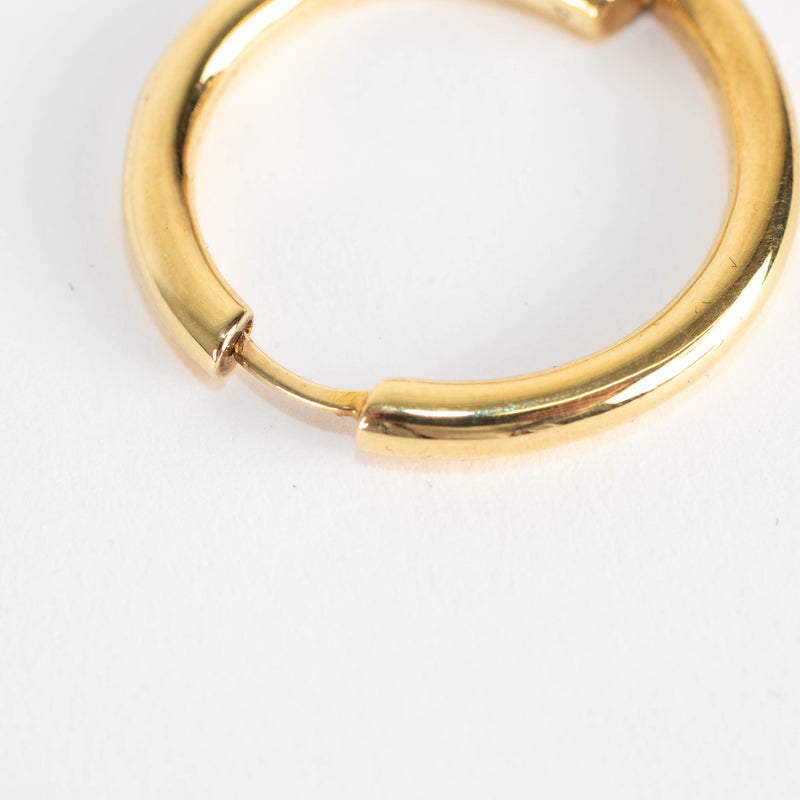Otiumberg Gold Vermeil Chaos Hoop Earrings