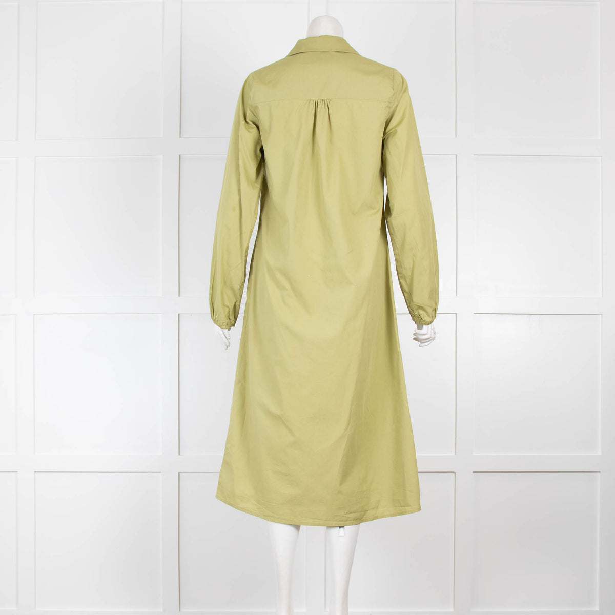 Aligne Khaki A Line Midi Dress