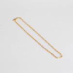Otiumberg Gold Paperclip Chain with Toggle