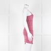 Jacquemus Pink Knit Strappy Dress