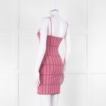 Jacquemus Pink Knit Strappy Dress