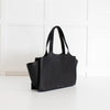 Celine Black Grainy Leather Tri Fold Bag