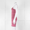 Jacquemus Pink Knit Strappy Dress