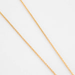 Otiumberg Gold Ripple Pendant Necklace