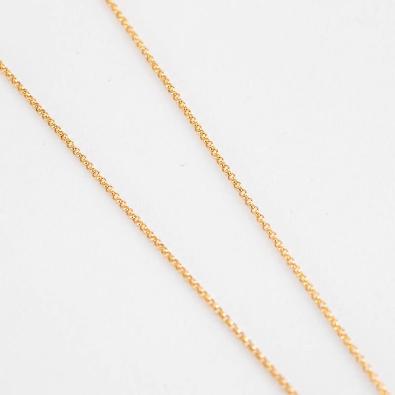 Otiumberg Gold Ripple Pendant Necklace