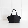 Celine Black Grainy Leather Tri Fold Bag