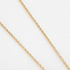 Otiumberg Gold Plated Diamante Pendant Necklace