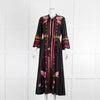 Temperley  Amity Floral  Embroidered Cotton Dress with Slip
