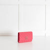 Chanel Pink Caviar Leather Wallet On Chain