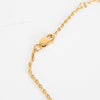 Otiumberg Gold Plated Diamante Pendant Necklace