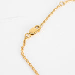 Otiumberg Gold Plated Diamante Pendant Necklace
