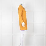 Theory Orange Suede Coat