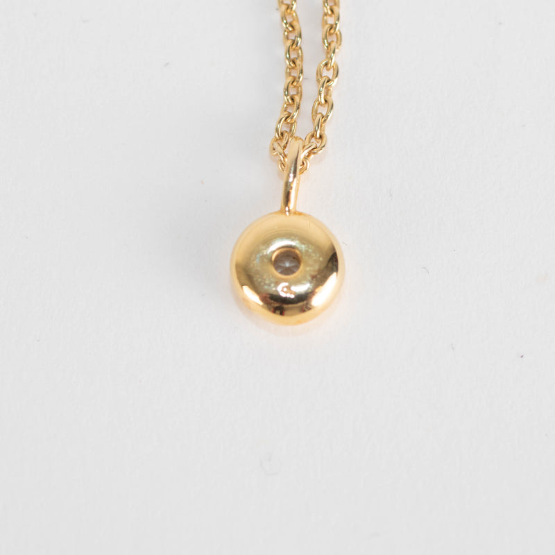 Otiumberg Gold Plated Diamante Pendant Necklace