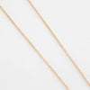 Otiumberg Gold Vermeil Chain with Tear Drop with Onyx stone