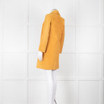 Theory Orange Suede Coat