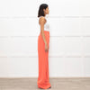 Victoria Victoria Beckham Orange Straight Leg Trousers
