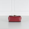 Gucci Red Deco Mini Quilted Leather Shoulder Bag